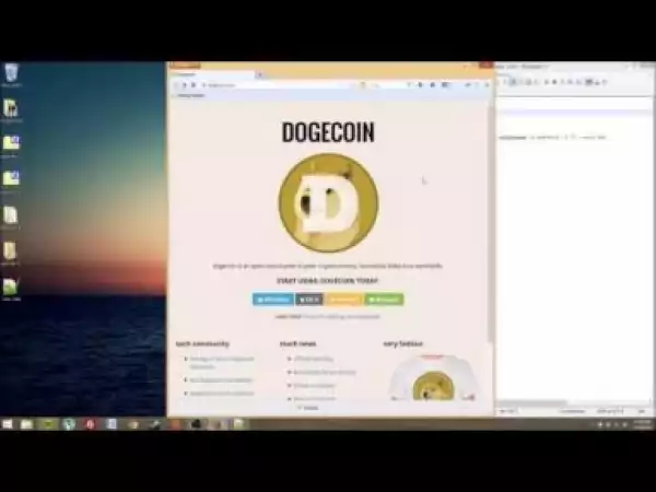 Video: Dogecoin Mining Tutorial - Fast and Easy!